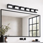 47  6 Lights Led Vanity Light Acrylic Wall Lamp Bathroom Mirror Sconce Fixture