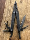 Rare Leatherman Fuse Black Oxide Multitool Super Nice    Discontinued W sheath