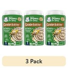 Organic Baby Oatmeal Cereal Banana 3 Pack Stage 2 Easy Mix 8 Oz Nutrient Rich Us