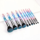 10-pieces Professional Makeup Brush Set Portable Pouch Included