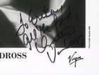 Luther Vandross   Signed Autographed Virgin Records Promo Photo   Psa Dna
