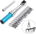 Bike Torque Wrench Set  1 4 Inch Drive Torque Wrench 2 To 14 Nm Bicycle Tool    