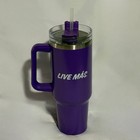 Taco Bell Employee Only Purple Stanley Style Tumbler 40oz Live Mas Rare 2024