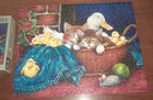 Complete 500 Piece Jigsaw Puzzle Bits And Pieces The Babysitter Kittens Chicks