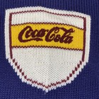 Vintage Coca - Cola Blue Sweater Unique Rare 