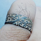 Very Stunning Ancient Bronze Rare Ring Viking Antique Artifact Old Authentic