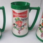 Vintage Budweiser Plastic Beer Mug Steins  Leprechaun This Buds For You