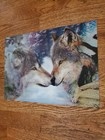 Wolves In The Snow Lenticular 3d Poster Print