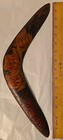 Vtg Souvenir Aboriginal Wood Boomerang Hand Made Painted Australian Tool