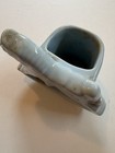 Vintage Haeger Pottery Blue Rocking Horse Nursery Planter Vase Figurine 323