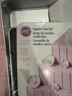 Wilton Performance Pans    Square Pan Set 3 Tier Wedding New