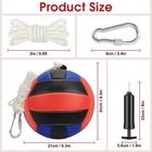 Tetherball Ball For Family Outdoor Activity red 