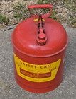 Eagle 5 Gallon Ui-50-s Type 1 Red Heavy 24 Guage Steel Safety Gas Can Usa
