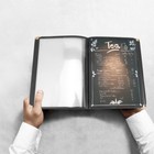 Transparent Restaurant Clear List Menu Cover Menu Book Restaurant List Menu