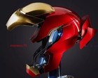 The Avengers Iron Man Helmet Mk50 Golden Remote Touch Voice Control Gift 1 1 Toy