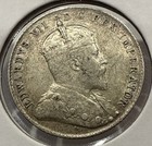 1908 10 Cents Canada Silver 10c Dime King Edward - Au Detail
