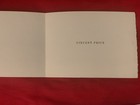 Vincent Price Estate 2-sided Promotional Broadside   Blank Price Card  23j