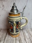 Limited Edition  Thewalt German Beer Stein Pewter Lid Handcrafted Only 2500 Made