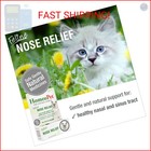Homeopet Feline Nose Relief  Nasal Supplement For Cats  15 Milliliters