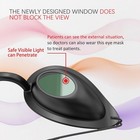 Flexible Uv Tanning Bed Eye Protection Goggles Eye Shields 200-2000nm