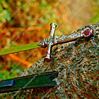Harry Potter Sword Of Godric Gryffindor  Steel Movie Replica Sword With Sheath