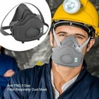 Pro Dust Respirator Mask With 5 Replaceable Filters For Industrial  Woodworking