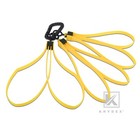 Krydex 3pcs Set Tactical Tri-fold Disposable Restraints Plastic Handcuffs Yellow