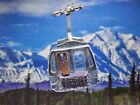 New  Winter Snow Ski Gondola Lift Christmas Tree Ornament Chalet Lodge Skiing