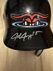 Josh Jung Game Used Autographed Signed Helmet Hickory Crawdads Texas Rangers Mlb