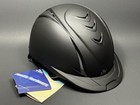 Ovation Ov Deluxe Schooler Riding Helmet Equestrian Black M l Astm F1163   23