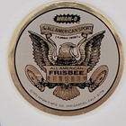 Vintage 1973 Wham-o All American Frisbee Red White Blue Eagle Flying Disc Toy