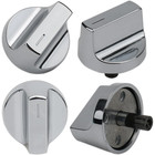 4pcs W11517334 Weg515s0fb0 Weg745h0fe0 For Whirlpool Oven Range Control Knob