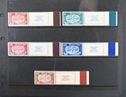 Israel Scott   10-14 Full Tabs  Vf Og Nh  Stamp Cat  225