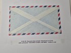 Sudan 1962 Unframed  second Class Air Mail  In Red Airmail Cover Khartoum To Usa