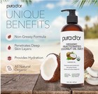 Pura D or Dor Fractionated Coconut Oil 100  Organic 16oz For Face  Skin   Hair