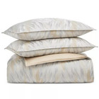 Hotel Collection  textured Chevron  3 Piece Duvet Set  King  Nwt 