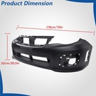Plastic Front Bumper Cover Primed For Impreza Wrx 2011-2014 57704fg113