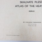 A  Becvar Skalnate Pleso Atlas Of The Heavens 1950 0 Star Charts 1969 Sky