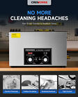 Creworks 30l Ultrasonic Cleaner W Degas   Gentle Modes 600w Heater Knob Control