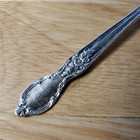 Rogers Bros Victorian Rose Baby Spoon     1954 Silverplate Infant Feeding Spoon