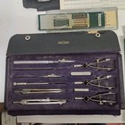 Vintage Drafting Engineering Lot  Rulers  Tools  Pencils  Look