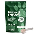 2x Iron Paws Human-grade Superfood For Dogs  Premium Greens Powder Supplement