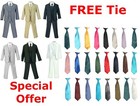 Khaki Boys Suits Kids Formal Wear All Sizes Choose Your Free Additional Tie