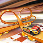 Race Track Cars Kids Gift Set Twister Glow In The Dark Flexible Magic Twisting