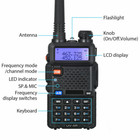 Baofeng Uv-5r Upgraded Legal Version Dual Band Walkie Talkies Two Way Radio