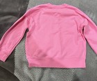 Burberry Kids Pink Floral Print Cotton Long Sleeve Sweatshirt 