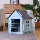 Pypetmia Wooden Dog House Small Dog House Indoor Use Pet Kennel Cat Resting Room