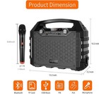 Wireless Bluetooth Portable Pa Speaker System  Powerful Bluetooth Karaoke Machin