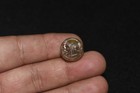 Large Ancient Near Eastern Sassanian Sassanid Agate Stone Intaglio Bead