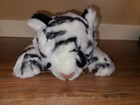 Vintage 2000 Toys R Us Animal Alley White Siberian Tiger Plush Stuffed Animal 